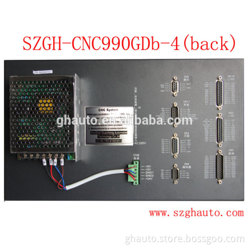 SZGH-CNC990GDb-4 is 4 Axis(X, Z, Y(C), A) Grinding CNC Controller